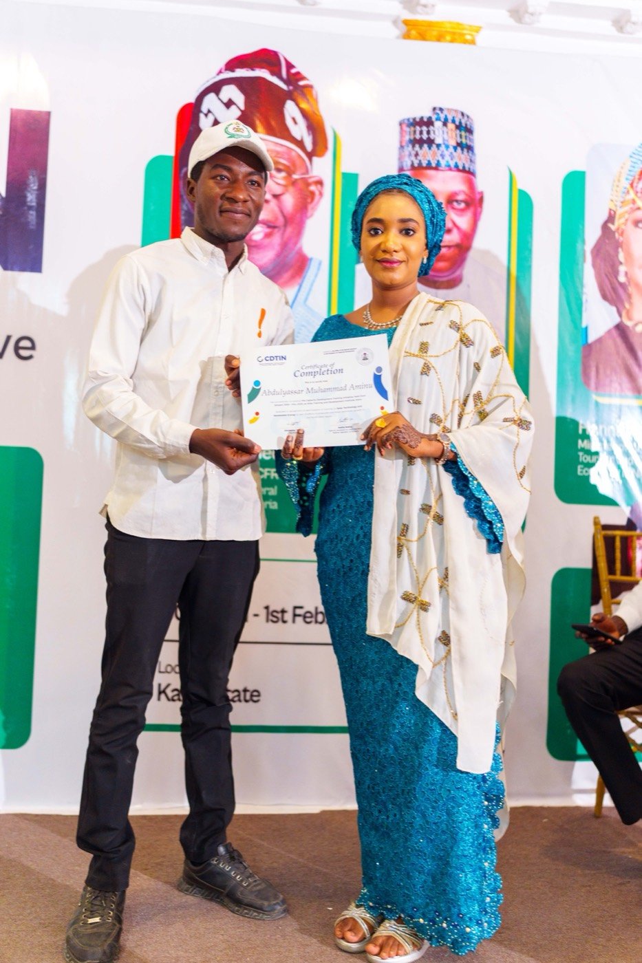 Presentation of Certificates of Completion — Atlas Training and Development Institute, Kano State