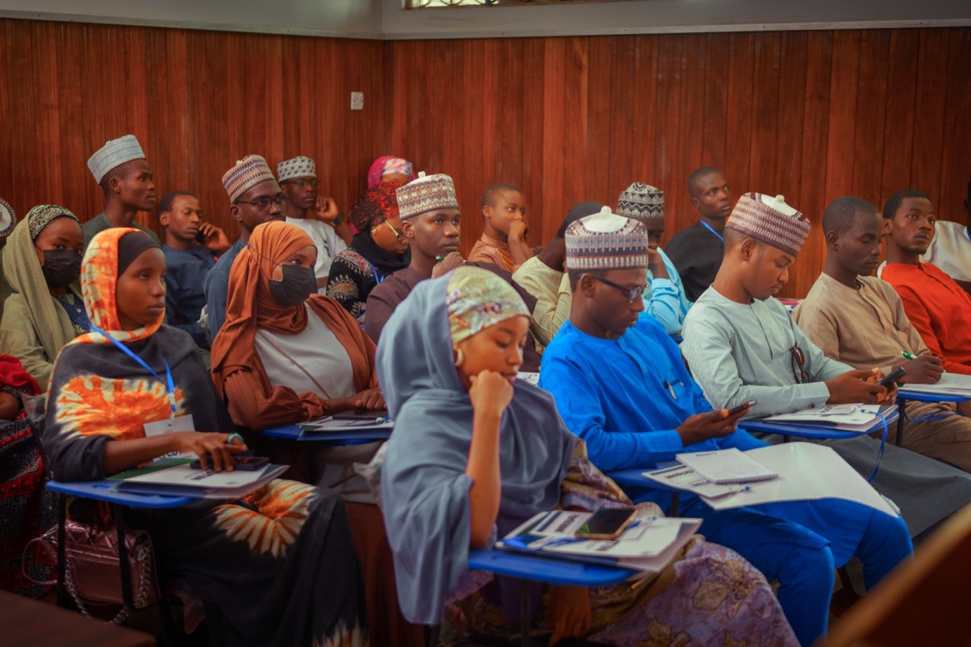 Content creation and digital marketing session — Atlas Training and Development Institute, Kano State